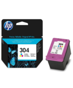 Tinteiro HP 304 Original Tricolor - Image 2