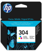 Tinteiro HP 304 Original Tricolor