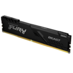 Memória RAM Kingston Fury Beast 16GB (1x16GB) DDR4-3200MHz 2R CL16 Preta