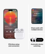 Apple AirPods 4 Wireless c/ Cancelamento Ativo de Ruído - Image 7