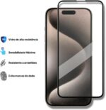 Película De Vidro 3D Ecrã Todo Para iPhone 15 Pro Max / 15 Plus - Image 2