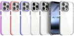 Capa Dupla Transparente de Silicone para iPhone 15 Pro Max frente/atrás - Image 3