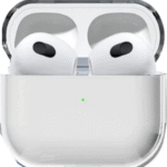 Capa de Silicone Fones de ouvido AirPods 3 Transparente