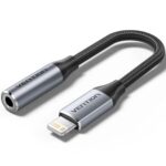 Adaptador Áudio Lightning para Jack 3.5mm Fêmea Vention