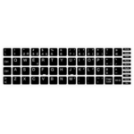 Autocolantes Teclado 13x13 PT-PT Dell/Lenovo Preto