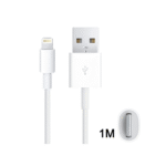 Cabo de dados para iPhone Lightning Branco 1 Metro - Image 2