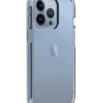 Capa Dupla Transparente de Silicone para iPhone 15 Pro Max frente/atrás