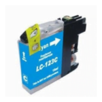 Tinteiro Compatível Brother LC123 XL Ciano