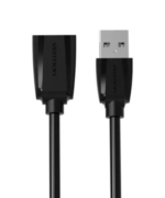 Cabo Extensível Vention USB2.0 5m Preto