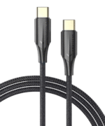 Cabo VENTION TAUBH USB-C 2.0 E USB-C 3A  2M PRETO Led - Image 2