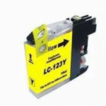 Tinteiro Compatível Brother LC123 XL Amarelo