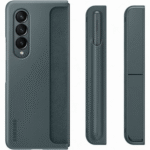 Capa para Samsung Flip + Pen para Samsung Galaxy Z Fold 4 Gray Green