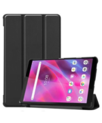 Capa PU com Suporte Triplo Preto Magunivers para Lenovo Tab M8 (3rd Gen)
