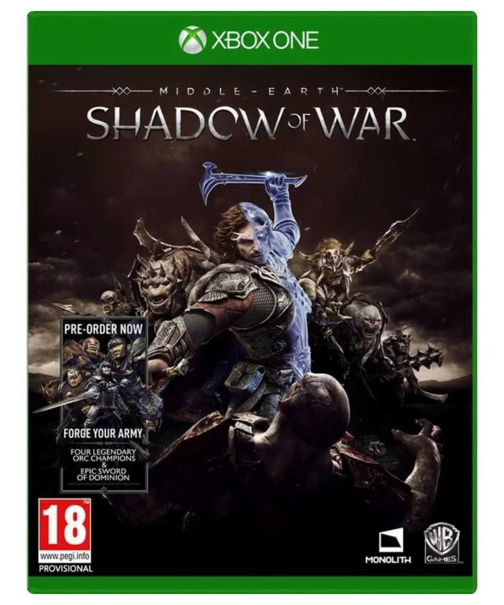 t4y1 Jogo Middle Earth Shadow Of War XBOX ONE - Usado - Image 1