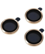 Protetor 3 Lentes iPhone 14 Pro/ 14 Pro Max Dourado - Image 2