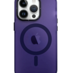 Capa Premium iPhone 15 Pro MagSafe Roxa