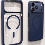 Capa Premium iPhone 17 Pro Max MagSafe Azul