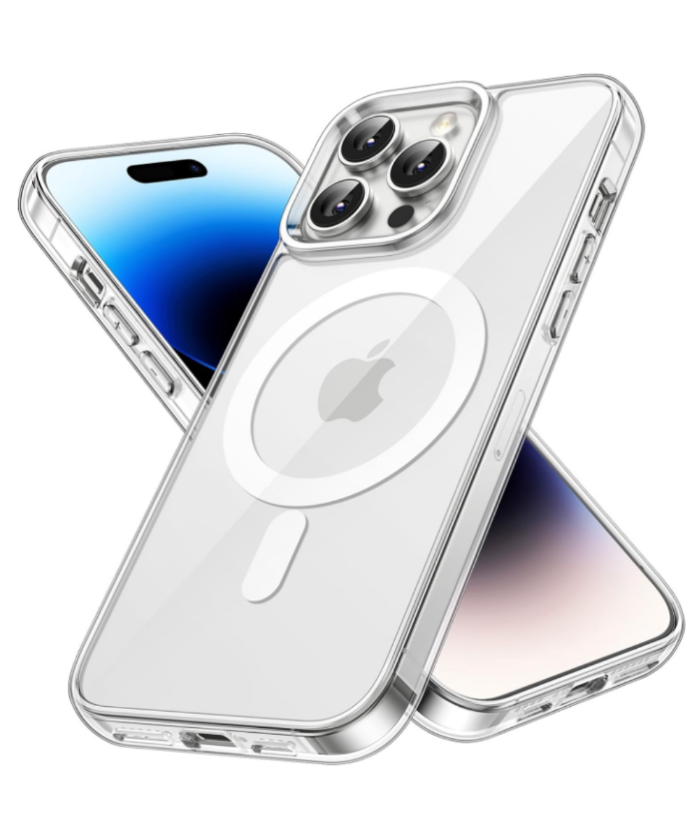 Capa iPhone 14 Pro Max MagSafe Transparente Capa iPhone 14 Pro Max MagSafe Transparente - Image 1