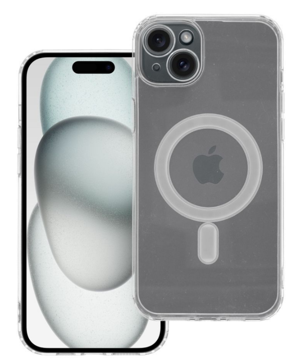 Capa iPhone 15 MagSafe Transparente Capa iPhone 15 MagSafe Transparente - Image 1