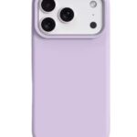 Capa iPhone 17 Pro Max Silicone Lilás
