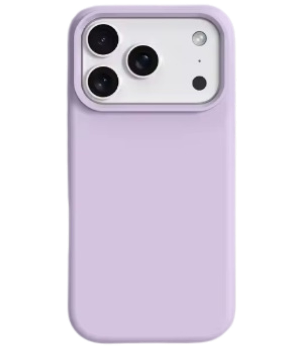 Capa iPhone 17 Pro Max (4) Capa iPhone 17 Pro Max Silicone Lilás - Image 1