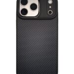 Capa Premium iPhone 17 Pro Max MagSafe Carbono
