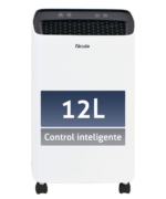 Desumidificador Fácula Gobi 12 l/dia Controle Inteligente Silencioso 40-60m² Modo Automático Temp 1-24h