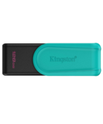 Kingston 128GB DataTraveler Exodia S USB 3.2 Gen 1 Preto/Turquesa - Image 2