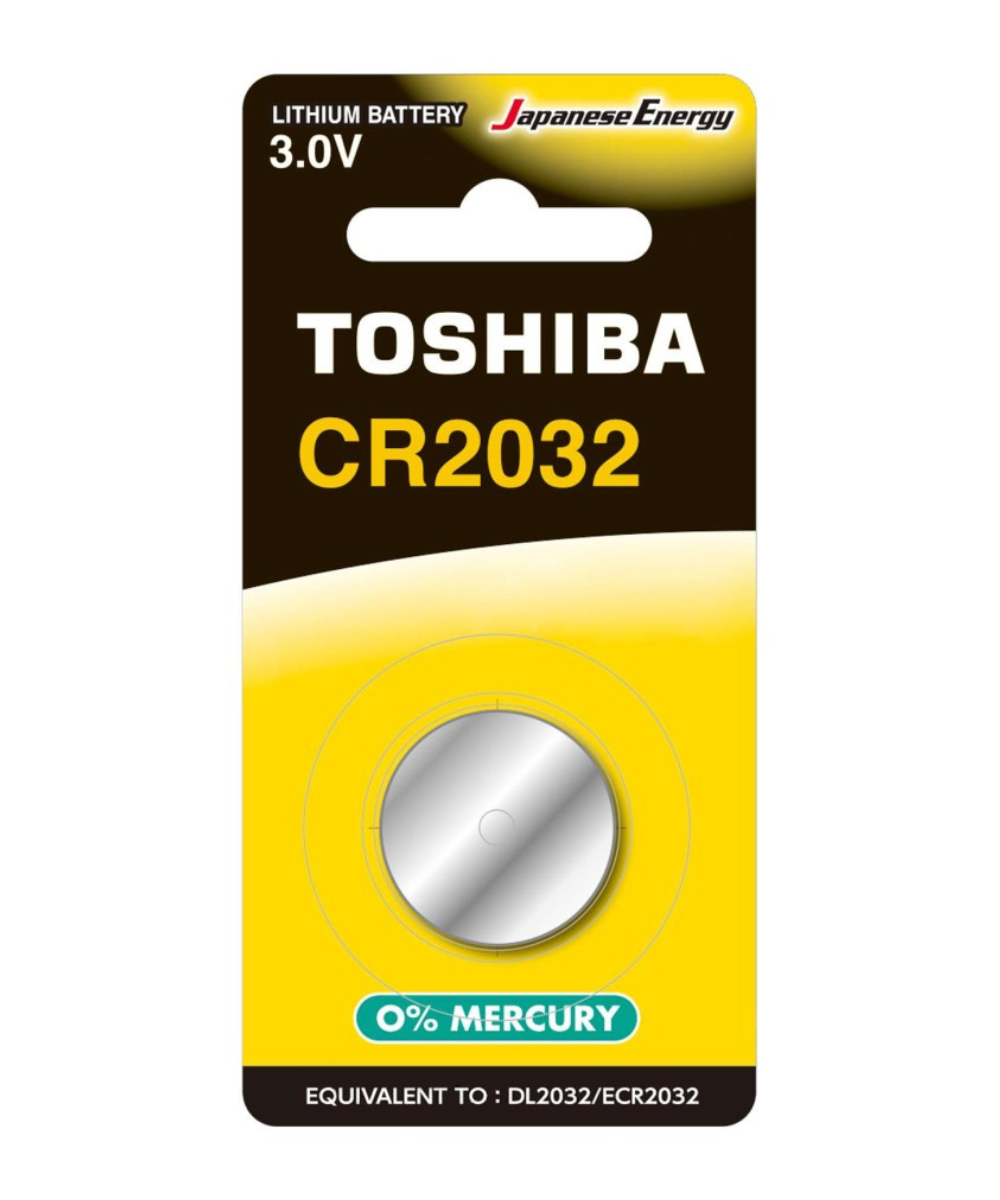 Pilha De Lítio Toshiba Cr2032 Pilha De Lítio Toshiba Cr2032 - Image 1