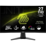 Monitor MSI 27" MAG 27C6X Full HD 250Hz Curvo DP HDMI Preto