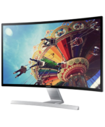 Monitor Samsung LED Tela Curva 27 Full HD HDMI D-SUB DisplayPort S27D590CS Usado - Image 2