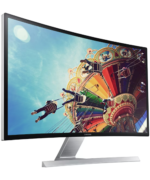 Monitor Samsung LED Tela Curva 27 Full HD HDMI D-SUB DisplayPort S27D590CS Usado - Image 3