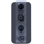 Película de Vidro Temperado HD com Fit Box para iPhone 17 Pro Max