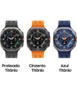 Smartwatch Samsung Galaxy Watch Ultra (2025) 47mm GPS + LTE Cinza Titânio - Image 3
