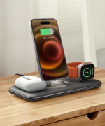 Carregador Wireless Rixus RXWC31 15W 3 em 1 Preto - Image 3