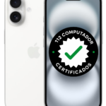 Apple iPhone 16 6.1" 256GB Branco – Usado (Grade A)