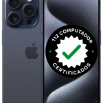Apple iPhone 15 Pro ESim 6.1" 128GB Titânio Azul Usado (Grade A)