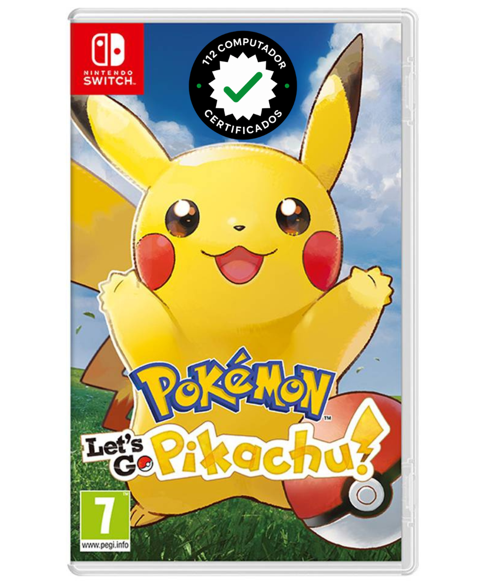 Jogo Pokemon Let's Go Pikachu Nintendo Switch Jogo Pokemon Let's Go Pikachu Nintendo Switch Usado - Image 1