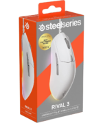 Rato Óptico Steelseries Rival 3 Gen 2 RGB 8500DPI Branco