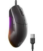 Rato Óptico Steelseries Rival 3 Gen 2 RGB 8500DPI Preto - Image 2