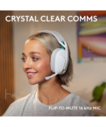 Logitech G321 LIGHTSPEED Wireless Gaming Headset Branco - Image 3
