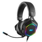 Headset Gaming 1Life ghs RGB 7.1 Surround Preto